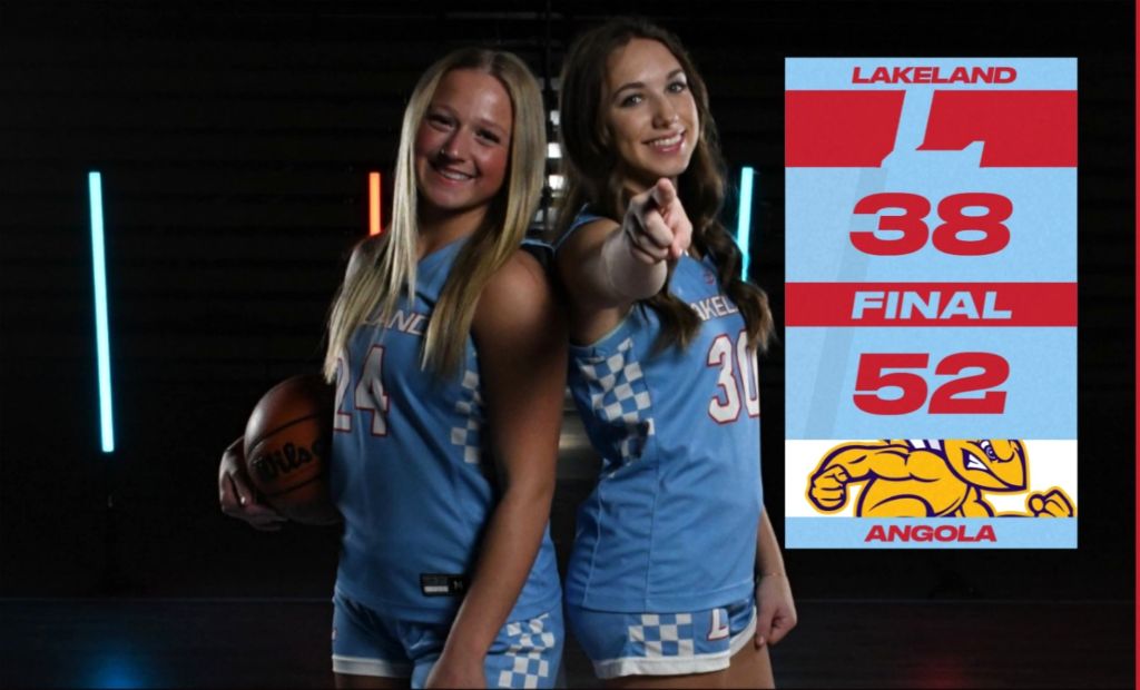 Angola girls beat Lakeland 52-38 in NECC Tournament